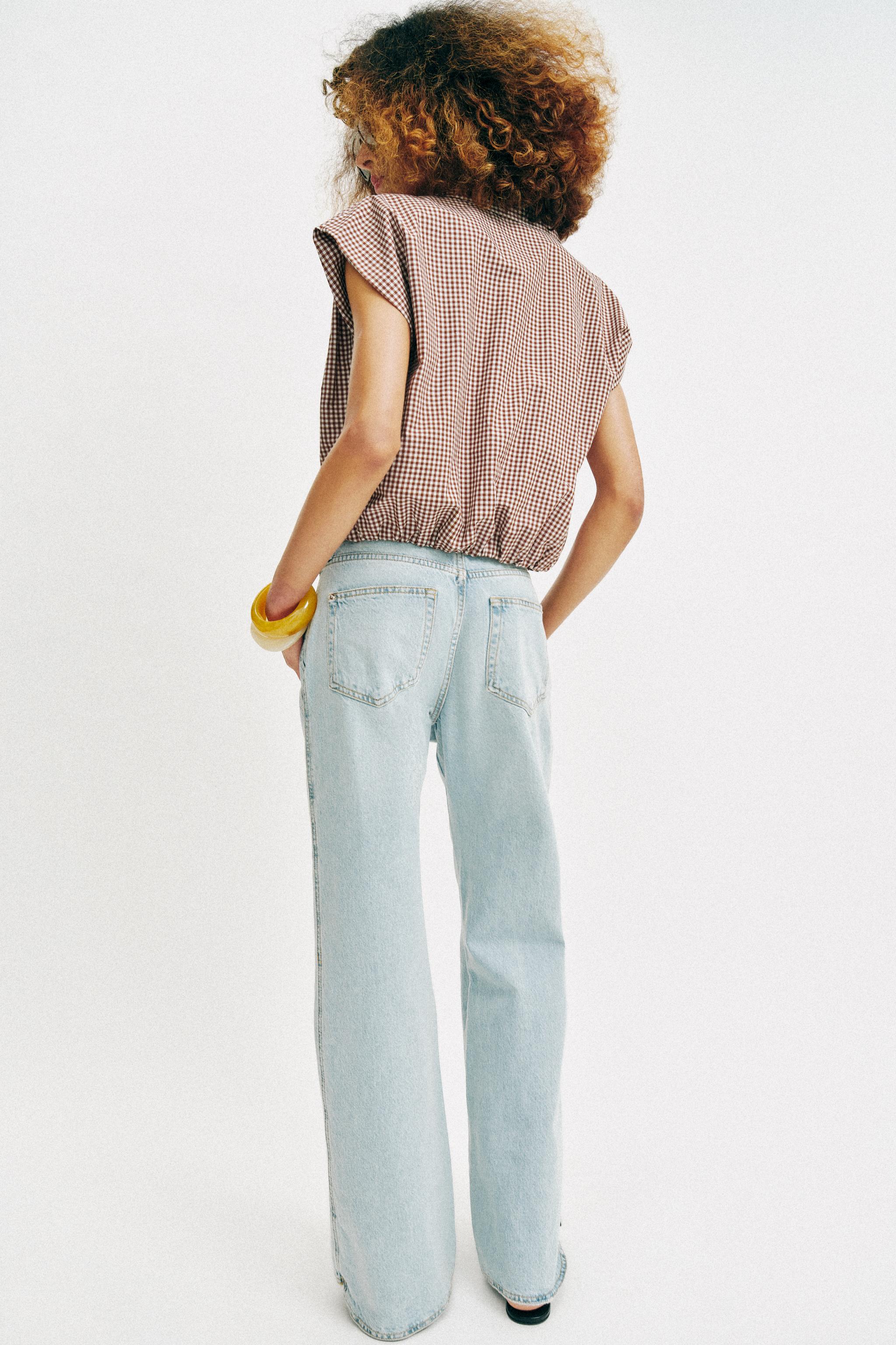 CHEMISE COURTE À CARREAUX VICHY